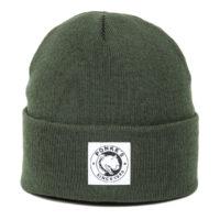PONKES FULL PATCH BEANIE ARMY GREEN-0