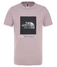 THE NORTH FACE Y BOX S/S TEE ASHEN PURPLE-0